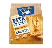 Belin Les Recettes Pita Crack’s Grana Padano 100% Ingrédients Naturels 100g (lot de 6)