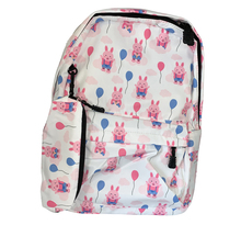 Sac à dos Cartable avec trousse assortie scolaire primaire enfants avec motifs lapin rose : léger, solide et confortable
