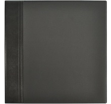Elba Elegance Protège-document 100 vues en PVC Opaque ultra résistant A4 Noir…
