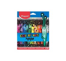 Maped Crayon de couleur COLOR'PEPS MONSTER, étui de 24