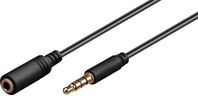 Cable Audio Jack 3"1/2 M/F 3m (rallonge)