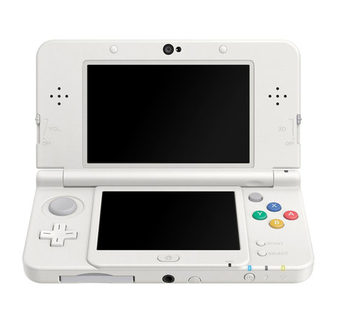 Nintendo nintendo new 3ds (blanche) - console de jeux-vidéo portable tactile 3d à deux écrans