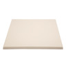 Plateau de table carré blanc 600 mm - bolero - bois