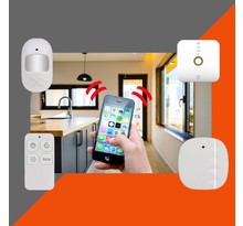 Kit Alarme de maison GSM et WIFI Lifebox kit 2