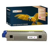 Qualitoner x1 toner 44844506 magenta compatible pour oki