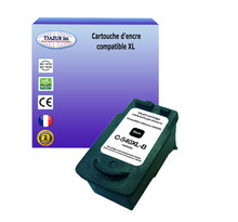 Cartouche compatible avec canon pixma mg3200  mg3250  mg3255  mg3500  remplace  canon pg-540 xl noire - t3azur