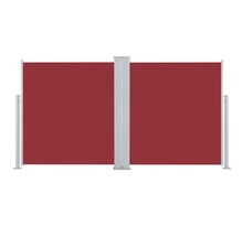 vidaXL Auvent latéral rétractable 170 x 600 cm Rouge