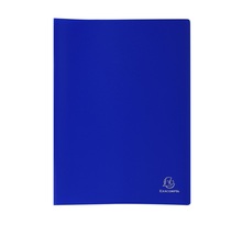 Protège-documents Polypropylène Souple 24 x 32 cm - 40 vues  - Bleu