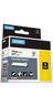 Dymo rhino - etiquettes industrielles nylon flexible 19mm x 3.5m - noir sur blanc