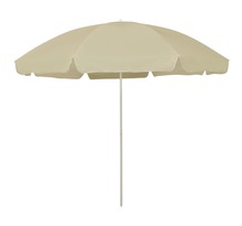 vidaXL Parasol de plage Jaune sable 300 cm