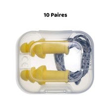 Bouchons de protection auditive  réutilisables  uvex whisper supreme  10 paires