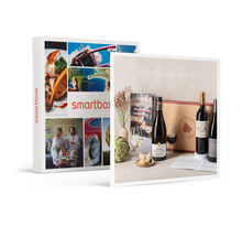 SMARTBOX - Coffret Cadeau Coffret de 3 bouteilles de vin et livre d'œnologie -  Gastronomie