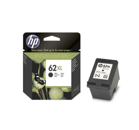 HP 62XL Cartouche d'encre Noir grande capacité authentique (C2P05AE)