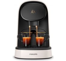 Machine à café à capsules L'OR BARISTA PHILIPS - 9 capsules, Double espresso ou deux espresso à la fois, 19 bars, Blanc