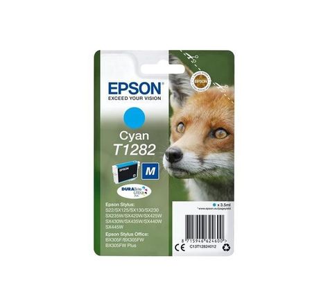 Epson cartouche t1282 - renard - cyan