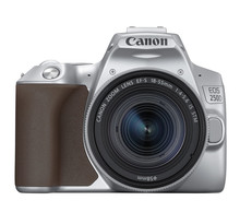 Canon eos 250d + ef-s 18-55mm f/4-5.6 is stm kit d'appareil-photo slr 24 1 mp cmos 6000 x 4000 pixels argent