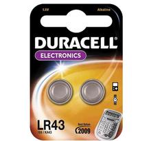 Pile bouton Alcaline 'Electronics' LR43 blister de 2 DURACELL