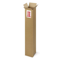 5 cartons d'emballage allongés 50 x 10 x 10 cm - Simple cannelure