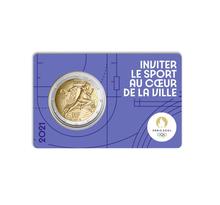Monnaie 2€ Commémorative BU 4/5 - Millésime 2021 - Jeux Olympiques de Paris 2024