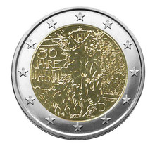 Monnaie 2 euros commémorative allemagne 2019 - chute mur de berlin