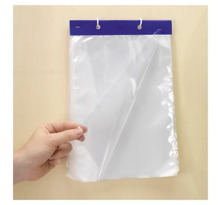 Sachet plastique liassé transparent RAJA 20 microns 18x25 cm (colis de 1000)