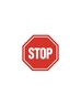 (PANNEAU D'INTERDICTION) Panneau d'interdiction - "interdit de franchir le signal"