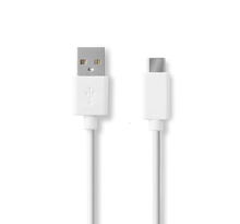 Nedis Câble USB 2.0 Type-C Mâle - A Mâle 2,0 m Blanc