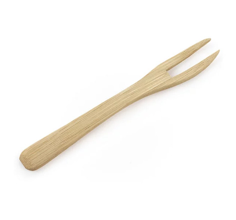 Mini-fourchette en bambou (lot de 50)