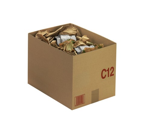 (colis  20 caisses) caisse carton palettisable c avec couvercle 300 x 200 x 125 mm