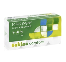 Papier hygiénique Comfort, 3 couches, extra blanc 8 rouleaux