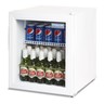 Mini frigo vitré professionnel à boissons - polar - r600a1 porte46 l430vitrée