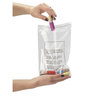 Sachet plastique liassé transparent avec message sécurité enfants à fermeture adhésive 55x88 cm (lot de 250)