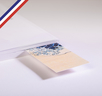 Marque-page créé et imprimé en France - Sous la vague d'Hokusai