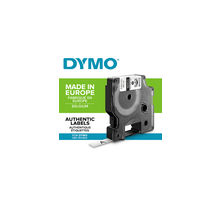 DYMO Rhino - Etiquettes Industrielles Gaine Thermorétractable, 9mm x 1.5m, Noir sur Blanc