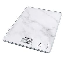 SoeHNLE Compact Balance électronique - 5 kg - Blanc effet marbre