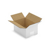 Caisse carton brune simple cannelure RAJA 21,5x15x5,5 cm (colis de 25)
