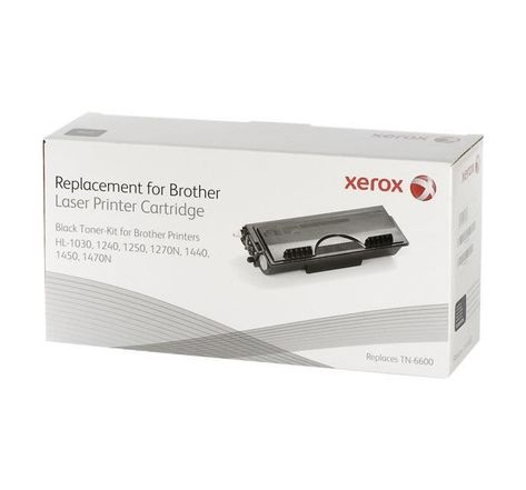 XEROX Cartouche de toner TN6600 - Noir - 6000 impressions - Pack de 1