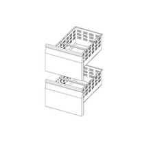 Kit Tiroir 2 x GN 1/1 pour Table Réfrigérée Série 700 - AFI Collin Lucy