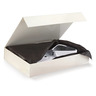 Boîte cadeau pelliculée noir avec fermeture aimantée 37,5 x 26,5 x 6,5 cm (colis de 10)