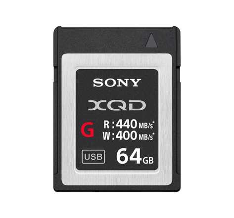 SONY Carte XQD XQD 64Go G Series