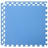 vidaXL Tapis de sol 6 Pièces 2 16 ㎡ EVA Mousse Bleu