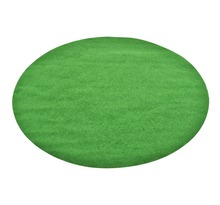 Vidaxl gazon artificiel avec picots dia.130 cm vert rond