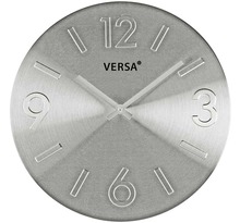 Horloge en aluminium Plata 35.5 cm