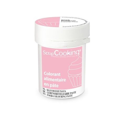 Colorant alimentaire en pâte 20 g - rose bonbon