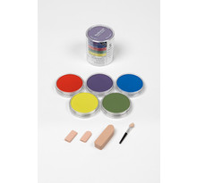 Pastel panpastel set 5 couleurs + outils teintes ombrées