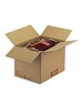 (lot  15 caisses) caisse carton palettisable a  norme lne 4c + e 400 x 300 x 300 mm
