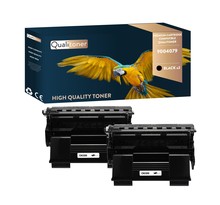 Qualitoner x2 toners 9004079 noir compatible pour oki