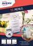 12 menus personnalisables