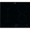 Table de cuisson ELECTROLUX - 4 foyers - L60 x 67,80 cm - LIV6343 - 7350W - Revêtement verre - Noir