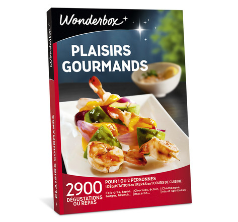 Coffret cadeau - WONDERBOX - Plaisirs gourmands